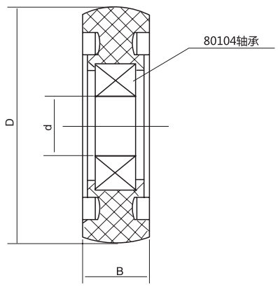 HY8330.4滾壓輪結構圖